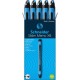 Schneider Slider Memo XB Ballpoint Pen - Extra Broad Pen Point - 1.4 mm Pen Point Size - Black - Black Rubberized, Light Blue Ba