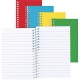 Rediform Spiralbound Memo Book - 60 Sheets - Spiral - 3" x 5" - Bright White Paper - Assorted Cover - 1 Each