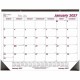 Brownline Professional Monthly Desk/Wall Calendar - Julian Dates - Monthly - 1 Year - January 2025 - December 2025 - 1 Month Sin