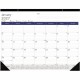 Blueline DuraGlobe Monthly Desk Pad Calendar, 22"x 17" , English - Julian Dates - Monthly - 12 Month - January 2025 - December 2
