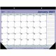 Blueline Monthly Desk Pad/Wall Calendar, 21-1/4" x 16" , English - Monthly - 1 Year - January 2025 - December 2025 - 1 Month Sin