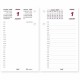 Brownline Daily Calendar Pad Refill 6" x 3-1/2" , English - Daily - 1 Year - January 2025 - December 2025 - 7:00 AM to 6:30 PM -
