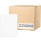 Roaring Spring Letter Fastener Folder - 8 1/2" x 11" - 50 Sheet Capacity - 3 x Prong Fastener(s) - 2 Internal Pocket(s) - White 