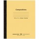Roaring Spring Wide Ruled Flexible Cover Composition Book - 48 Sheets - 96 Pages - Printed - Sewn/Tapebound - Both Side Ruling S