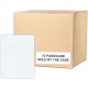 Roaring Spring 5x5 Graph Ruled Gummed Pad with Chipboard Back - 50 Sheets - 100 Pages - Printed - Glued - Both Side Ruling Surfa