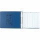 ACCO PRESSTEX Unburst Sheet Covers - 6" Binder Capacity - 9 1/2" x 11" Sheet Size - Light Blue - Recycled - Retractable Filing H