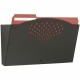 Safco Single Steel Wall Pocket - 1 Pocket(s) - 8.5" Height x 15" Width x 3" Depth - Mar Resistant, Durable, Sturdy - Powder Coat