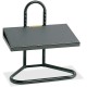 Safco Industrial Adjustable Footrest - 8&deg Tilt - Black - 1 Each