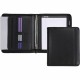 Samsill Letter Pad Folio - 8 1/2" x 11" - 3 Fastener(s) - 1" Fastener Capacity for Folder - 2 Exterior, Internal Pocket(s) - Vin