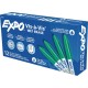 Expo Vis-A-Vis Wet-Erase Markers - Fine Marker Point - Green - 12 / Dozen