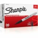 Sharpie Permanent Marker - Fine, Bold Marker Point - 0.7 mm Marker Point Size - Bullet Marker Point Style - Black - Black Barrel