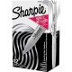 Sharpie Metallic Ink Chisel Tip Permanent Markers - Chisel Marker Point Style - Metallic Gray - 12 / Dozen