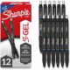Sharpie S-Gel Pens - 0.7 mm Pen Point Size - Retractable - Blue Gel-based Ink - 12 / Box