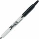 Sharpie Retractable Permanent Marker - Fine Marker Point - Retractable - Black - 12 / Dozen
