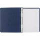 ACCO PRESSTEX Unburst Sheet Covers - 6" Binder Capacity - Letter - 8 1/2" x 11" Sheet Size - Dark Blue - Recycled - Retractable 