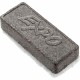 Expo Marker Board Eraser - 1.25" Width x 5.13" Length - Charcoal Gray - 1Each