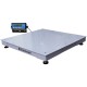 Brecknell Pegasus DCSB4848-05 Floor Scale - 5000 lb / 500 g Maximum Weight Capacity