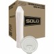 Solo Scored Tab Hot Cup Lids - 20 / Carton - 100 Per Pack - White