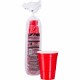Solo 16 oz Plastic Cold Party Cups - 50 / Pack - Red - Plastic, Polystyrene - Cold Drink, Party