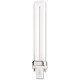 Satco 13-watt Pin-based Compact Fluorescent Bulb - 13 W - 800 lm - T4 Size - Warm White Light Color - GX23 Base - 12000 Hour - 4