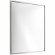 See All Flat Mirror - Rectangular - 18" Width x 24" Length - Stainless Steel - 1 Each