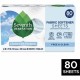Seventh Generation Free & Clear Fabric Softener Sheets - 9" Length x 6.40" Width - 80 / Box - Bio-based, Hypoallergenic, Fragran