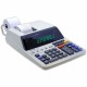 Sharp EL-1197PIII 12 Digit Commercial Printing Calculator - Dual Color Print - 4.3 lps - Calendar, Clock, Item Count, Double Zer