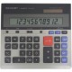 Sharp Calculators QS-2130 12-Digit Commercial Desktop Calculator - 4-Key Memory, Sign Change, Backspace Key, Auto Power Off - 1 