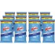 Windex Glass & Surface Wipes - Ready-To-Use - 38 / Pack - 12 / Carton - Streak-free, Unscented, Chemical-free - White