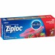Ziploc Stand-Up Storage Bags - 1 gal Capacity - Blue - 38/Box - Kitchen, Storage