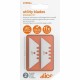 Slice Replacement Ceramic Utility Blades - 2.40" Length - Non-conductive, Non-magnetic, Rust Resistant, Reversible, Non-sparking