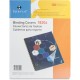 Sparco Clear View 18204 Premium Presentation Cover - 8 3/4" x 11 1/4" - Plastic - Clear - 100 / Box