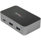 StarTech.com 3 Port USB C 3.2 Gen 2 Hub with Ethernet Adapter - 10Gbps USB Type C to 2x USB-A 1x USB-C - Powered Hub w/ Fast Cha