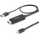 StarTech.com 3ft (1m) HDMI to Mini DisplayPort Cable 4K 30Hz - Active HDMI to mDP Adapter Cable with Audio - USB Powered - Video