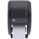 TORK Bath Tissue Roll Twin Dispenser - Roll Dispenser - 12.8" Height x 7.5" Width x 7" Depth - Plastic - Smoke - Translucent, Ea