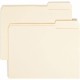 Smead 1/3 Tab Cut Letter Recycled Top Tab File Folder - 8 1/2" x 11" - 3/4" Expansion - Top Tab Location - Right Tab Position - 