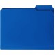 Smead 1/3 Tab Cut Letter Top Tab File Folder - 8 1/2" x 11" - Top Tab Location - Assorted Position Tab Position - Polypropylene 