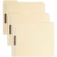Smead Poly Fastener Folders - Letter - 8 1/2" x 11" Sheet Size - 3/4" Expansion - 2 x Prong K Style Fastener(s) - 2" Fastener Ca