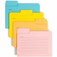 Smead SuperTab 1/3 Tab Cut Letter Recycled Top Tab File Folder - 8 1/2" x 11" - Top Tab Location - Assorted Position Tab Positio