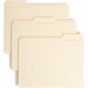 Smead 1/3 Tab Cut Letter Recycled Fastener Folder - 8 1/2" x 11" - 3/4" Expansion - 2 x 2S Fastener(s) - Top Tab Location - Asso