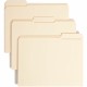 Smead 1/3 Tab Cut Letter Recycled Fastener Folder - 8 1/2" x 11" - 1 1/2" Expansion - 2 x 2B Fastener(s) - 1 1/2" Fastener Capac