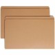 Smead Straight Tab Cut Legal Recycled Top Tab File Folder - 8 1/2" x 14" - Kraft - Kraft - 10% Recycled - 100 / Box