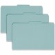 Smead SafeSHIELD 2/5 Tab Cut Legal Recycled Classification Folder - 8 1/2" x 14" - 2" Expansion - 2 x 2S Fastener(s) - 2" Fasten