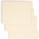 Smead Shelf-Master 1/3 Tab Cut Letter Recycled End Tab File Folder - 8 1/2" x 11" - 3/4" Expansion - End Tab Location - Assorted
