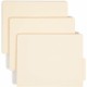 Smead Shelf-Master 1/3 Tab Cut Letter Recycled End Tab File Folder - 8 1/2" x 11" - 3/4" Expansion - End Tab Location - Bottom T