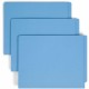 Smead Shelf-Master Straight Tab Cut Letter Recycled Fastener Folder - 8 1/2" x 11" - 3/4" Expansion - 2 x 2B Fastener(s) - 2" Fa