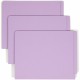 Smead Straight Tab Cut Letter Recycled Fastener Folder - 8 1/2" x 11" - 2 x 2B Fastener(s) - 2" Fastener Capacity - Lavender - 1