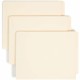 Smead Letter Recycled Fastener Folder - 8 1/2" x 11" - 2 x 2S Fastener(s) - Manila - 10% Recycled - 50 / Carton