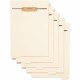 Smead 1/5 Tab Cut Letter Recycled Classification Folder - 8 1/2" x 11" - 1/2" Expansion - 1 x 2B Fastener(s) - 2" Fastener Capac