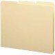 Smead Filing Guides with Blank Tab - Blank Assorted Tab(s) - Letter - Manila Manila Tab(s) - Recycled - 100 / Box